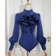 Little Dipper Point Collar Long Sleeve Short and Long Blouse(6th Reservation/13 Colours/Full Payment Without Shipping)
